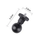 25 mm 1/4 Zoll Schraube ABS Kugelkopf Adapterhalterung